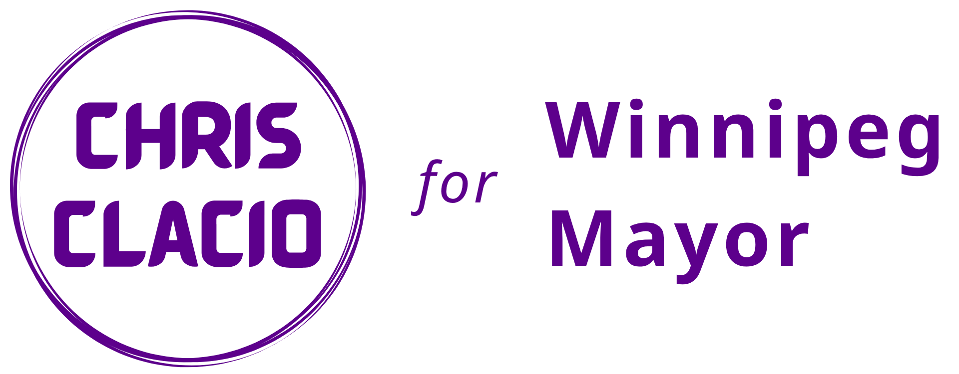 Chris Clacio for Winnipeg Mayor